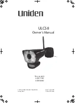 Uniden ULC58 Owner'S Manual предпросмотр