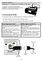 Preview for 16 page of Uniden UM255 Owner'S Manual