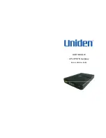 Uniden UOE1600-GW Quick Installation Manual предпросмотр