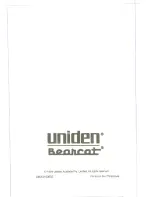 Preview for 36 page of Uniden USC 2500XLT Operating Manual