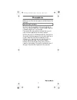 Предварительный просмотр 2 страницы Uniden USC230 Owner'S Manual