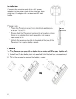 Предварительный просмотр 6 страницы Uniden UWG 400 Owner'S Manual