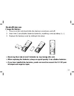 Предварительный просмотр 15 страницы Uniden UWG200 Owner'S Manual