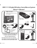 Preview for 3 page of Uniden UWS1113 Owner'S Manual