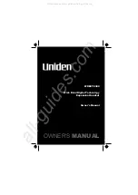 Preview for 1 page of Uniden WDECT2380 Owner'S Manual