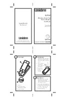 Предварительный просмотр 4 страницы Uniden WPP15W Owner'S Manual