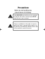 Preview for 2 page of Uniden WX500 Reference Manual