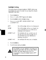 Предварительный просмотр 22 страницы Uniden WX500 Reference Manual