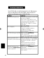 Предварительный просмотр 28 страницы Uniden WX500 Reference Manual