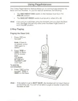 Preview for 35 page of Uniden XC345 Operating Manual