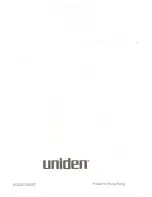 Preview for 57 page of Uniden XC345 Operating Manual