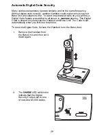 Preview for 29 page of Uniden XC3510 User Manual