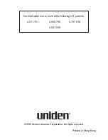 Preview for 47 page of Uniden XC3510 User Manual