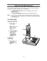 Preview for 33 page of Uniden XCA4500 Instruction Manual