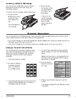 Предварительный просмотр 27 страницы Uniden XCA550/55 Instruction Manual