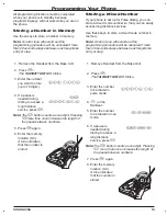 Предварительный просмотр 19 страницы Uniden XCA550 Instruction Manual