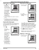 Предварительный просмотр 25 страницы Uniden XCA550 Instruction Manual