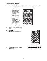 Предварительный просмотр 35 страницы Uniden XCA650 Instruction Manual