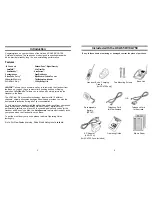 Предварительный просмотр 6 страницы Uniden XCA750 Operating Manual