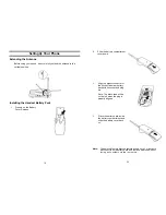 Предварительный просмотр 13 страницы Uniden XCA750 Operating Manual