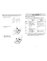 Предварительный просмотр 18 страницы Uniden XCA750 Operating Manual