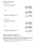 Предварительный просмотр 30 страницы Uniden XCAI680 Operating Manual