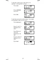 Preview for 45 page of Uniden XCI-660 Instruction Manual