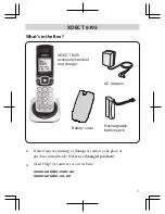 Предварительный просмотр 3 страницы Uniden XDECT 6105 Owner'S Manual