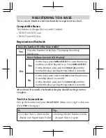 Предварительный просмотр 5 страницы Uniden XDECT 6105 Owner'S Manual