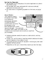 Предварительный просмотр 11 страницы Uniden XDECT 8055 Owner'S Manual