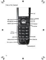 Preview for 12 page of Uniden XDECT 8115 Series Owner'S Manual