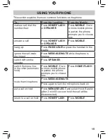 Preview for 19 page of Uniden XDECT 8115 Series Owner'S Manual