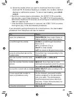 Preview for 25 page of Uniden XDECT 8115 Series Owner'S Manual