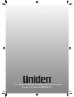 Preview for 44 page of Uniden XDECT 8115 Series Owner'S Manual