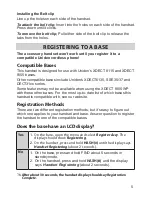 Preview for 61 page of Uniden XDECT 8155 Series Owner'S Manual