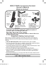 Preview for 2 page of Uniden XDECT R006 Owner'S Manual