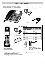 Предварительный просмотр 3 страницы Uniden XDECT SS E47+1P Owner'S Manual