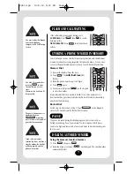 Preview for 8 page of Uniden XS210 Owner'S Manual