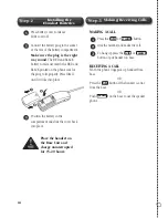 Preview for 4 page of Uniden XS620 Quick Start Manual