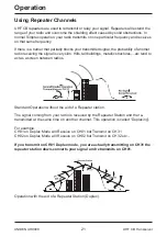 Предварительный просмотр 21 страницы Uniden XTRAK40 Owner'S Manual