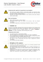 Preview for 5 page of unidor TRsystems LVCpro-S Instructions For Use Manual