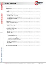 Preview for 3 page of unidor TRsystems PKM 02 User Manual