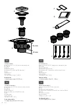 Preview for 6 page of unidrain 8022.0110 Installation Manual