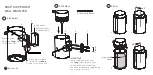 Предварительный просмотр 2 страницы unidrain Reframe 7142 Mounting And User Instructions