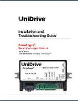 Unidrive ZoneLogix 301216 Installation And Troubleshooting Manual предпросмотр