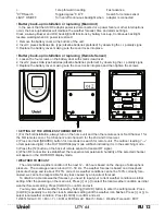 Preview for 12 page of Uniel UTV-64 Instruction Manual