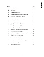 Preview for 3 page of UNIELECTRONIC UCA 8240 User Manual