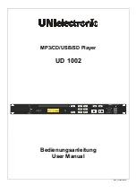 Предварительный просмотр 1 страницы UNIELECTRONIC UD 1002 User Manual