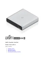 UniFi Cloud key Gen2 Plus Manual preview