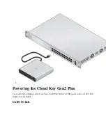 Предварительный просмотр 9 страницы UniFi Cloud key Gen2 Plus Manual